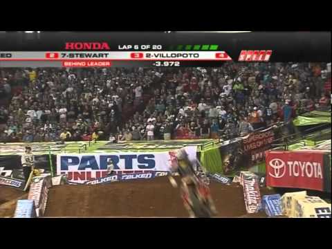 AMA Supercross 2011 RD8 Atlanta 450 Main Event 1/2