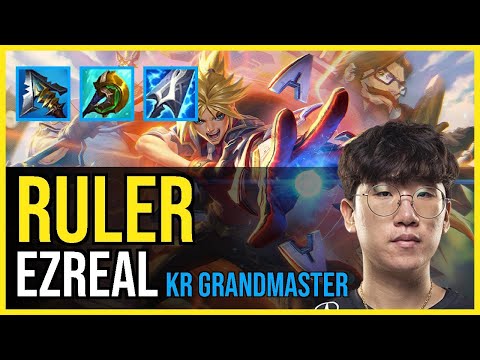 Ruler - EZREAL vs. JHIN ADC | KR Grandmaster