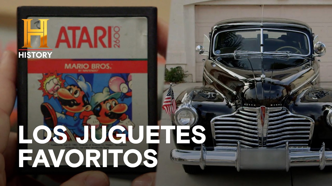 Buick Roadmaster 1941 y juegos Atari vintage ¡con Mario Bros y Superman! – EL PRECIO DE LA HISTORIA