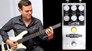 Video thumbnail for ORIGIN EFFECTS Cali76 Compact Bass Compressor // Nathan Navarro by Nate Navarro