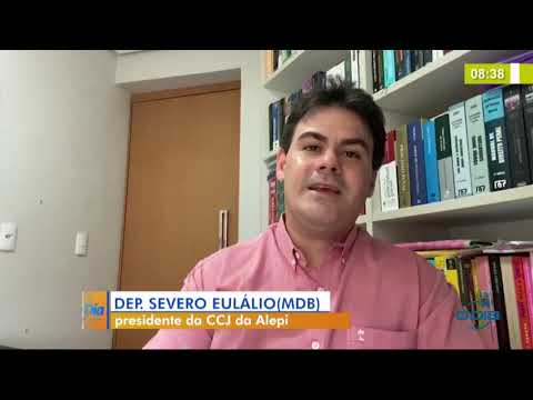 BOM DIA NEWS 14 04 20  Severo EulaÌlio (Pres. CCJ da Alepi) - ReunioÌƒes