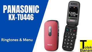 Panasonic KX-TU446 - Unboxing / Menu & Ringtones / Dzwonki - Classic Phone