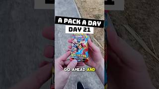 Opening a Pokémon Pack While Out and About. Day 21!