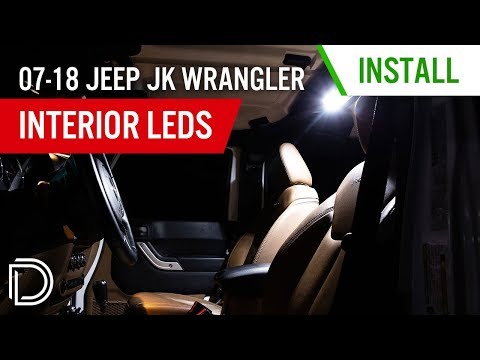 2007-2018 Jeep JK Wrangler Interior LED Kit | Diode Dynamics