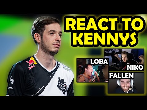 CS:GO PROS & CASTERS REACT TO KENNYS PLAYS