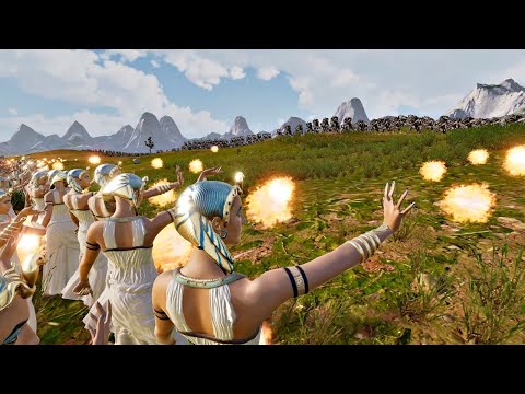 Can Cleopatras Aliance Stop Trolls Invasion - Ultimate Epic Battle Simulator 2 Uebs 2