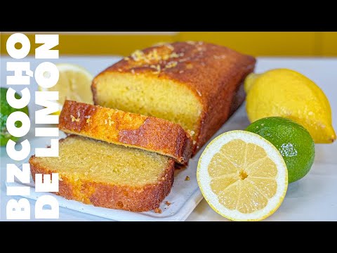 RECETA DE BIZCOCHO DE LIMÓN estilo STARBUCKS 🍋 fácil y rico
