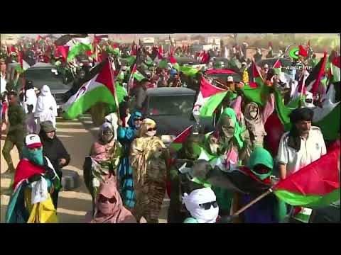 ONU  LE SAHRA OCCIDENTAL : mis en évidence sur une nouvelle carte du monde
