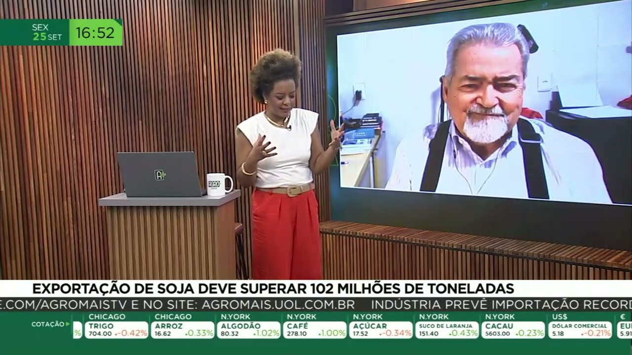 Exportação de soja deve superar 102 milhões de toneladas
