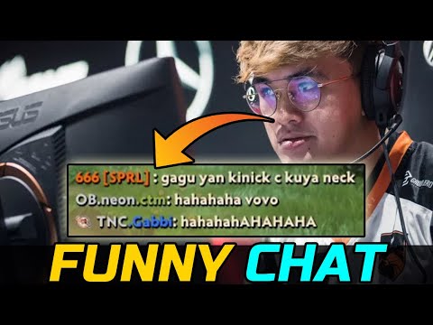 GABBI AND SKEM FUNNY ALL CHAT - GABBI CARRY COMEBACK DOTA 2