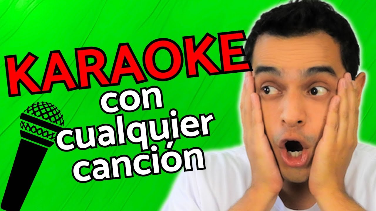 ✅Como HACER KARAOKE de CUALQUIER CANCIÓN | Quitar voz a una canción