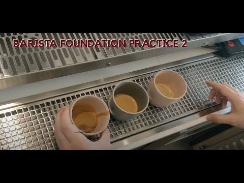 SCA Barista Foundation Practice 2 - Underextraction vs Overextraction
