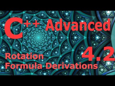 Advanced C Programming Tutorial 4 2 Rotation Formula Derivation s
