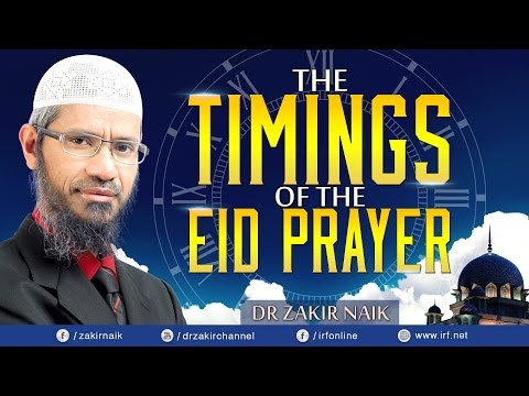 YouTube video about: What time is prayer for eid?