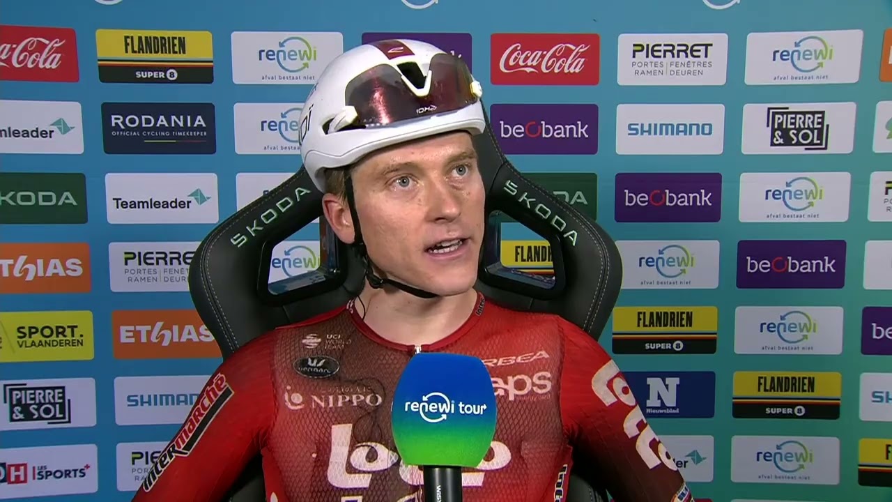 Renewi Tour 2026 | Stage 3 | Stage winner Jenno Berckmoes