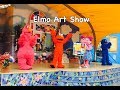 Elmo Art Show At Sesame Place