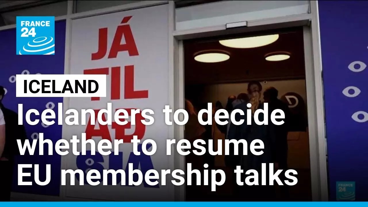 Iceland votes on whether to resume EU membership negotiations • FRANCE 24 English