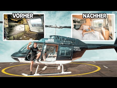 Wir bauen ein TINY HOUSE aus einem HUBSCHRAUBER