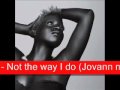 Fantasia - Not the way I do Jovann mix.WMV