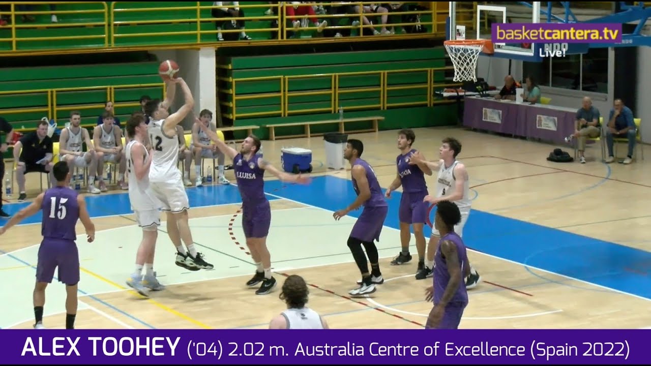 ALEX TOOHEY ('04) 2.02 m. Australia Centre of Excellence (Spain 2022) #BasketCantera.TV