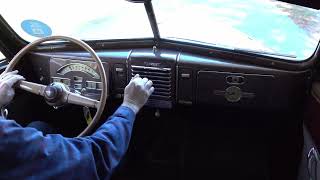 1939 Mercury Eight Series 99A Convertible Driving Video