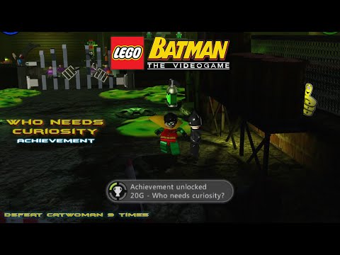 Lego Batman 1: Who Needs Curiosity Achievement (The Easy Way) - HTG