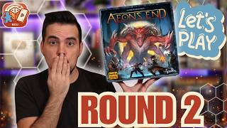 Aeon's End Full-Playthrough | Solo Mode | Round 2 | Nemesis: Rageborne