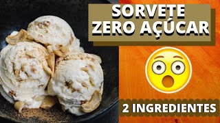 Como fazer sorvete low carb zero açúcar com apenas 2 ingredientes! Receita fácil e econômica!!!