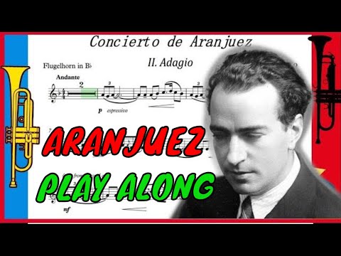 Concierto de Aranjuez - Adagio (Trumpet Accompaniment, Play-Along, Backing Track PDF SHEET MUSIC)