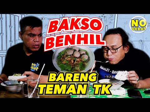 KULIDEL MAKAN BAKSO BENHIL BARENG TEMAN TK