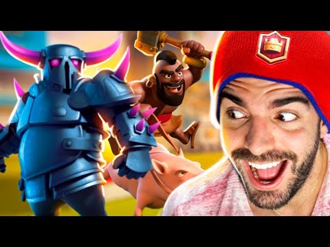 MUITO FORTE! USEI O COMBO DE PEKKA COM CORREDOR NO CLASH ROYALE!