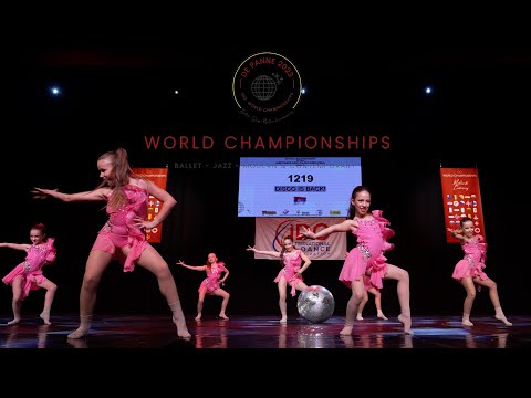 DISCO IS BACK | SERBIA | 2nd Place | IDO World Jazz Championship 2023 | Children Groups