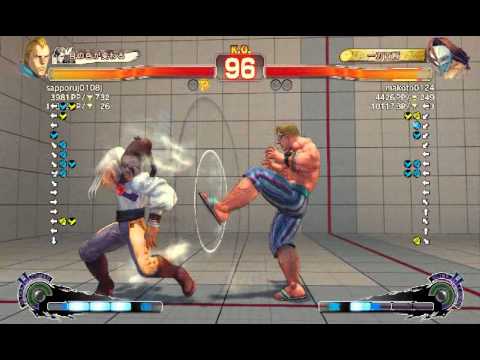 USF4：sapporuj0108j (Abel) vs makoto0124 (Barlog)