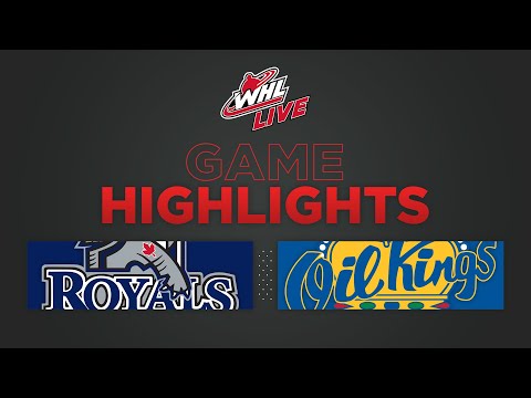 WHL Highlights: Royals (3) at Oil Kings (4) OT - November 4, 2022