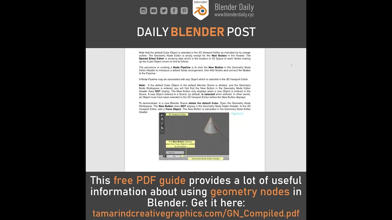 Free Geometry Nodes PDF