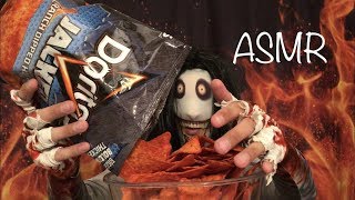 4K HD ASMR Crunchy Eating Sounds (Doritos Jacked Ranch Dipped Hot Wings)