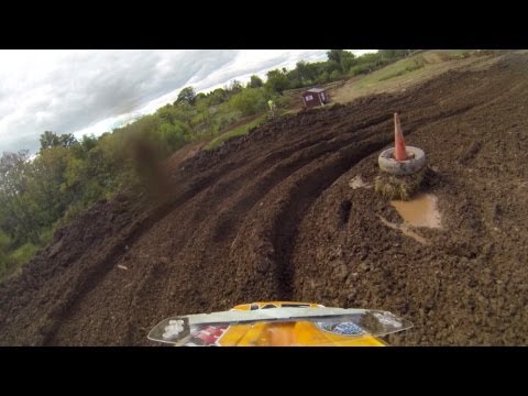 HELMET CAM: Mike McDade - DEP Pipes 2 Stroke Shootout / Sleepy Hollow (MXPTV)