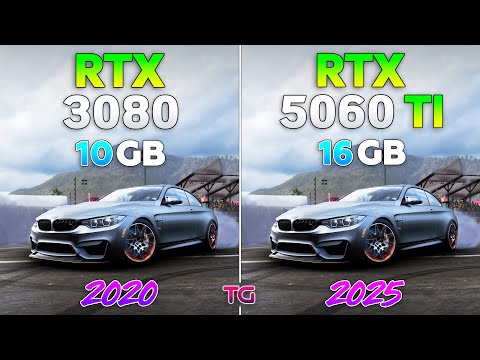 RTX 5060 Ti vs RTX 3080 - Comparison in 10 Games