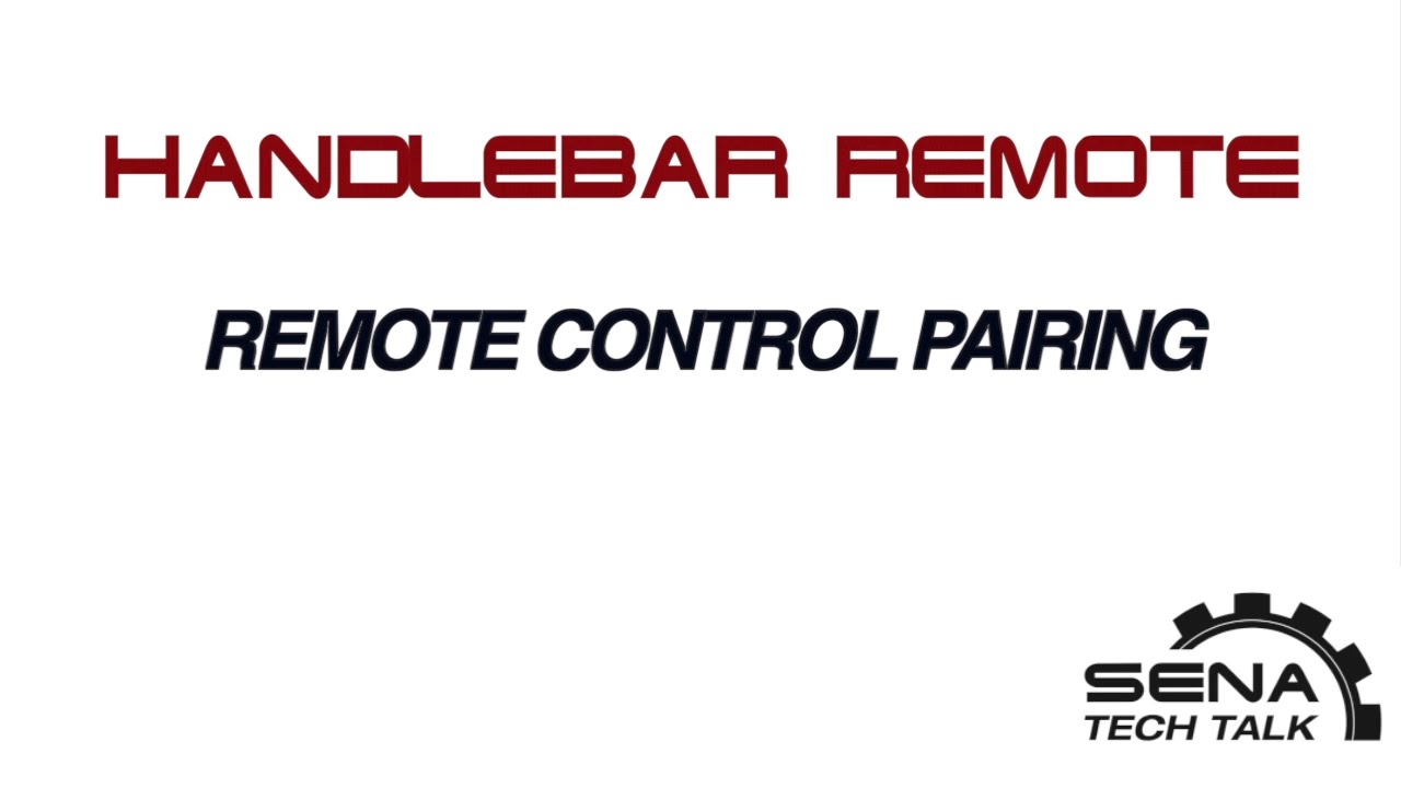 Handlebar Remote Pairing