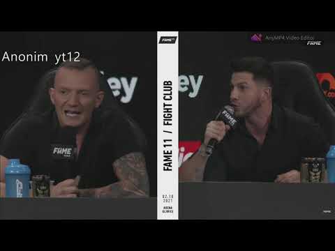#FAME MMA11: I Konferencja Krycha wyjaśnia Ukraińca  Dymy!!!