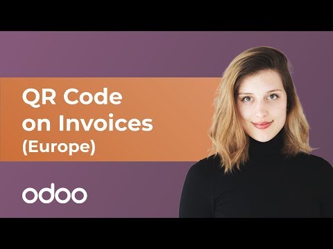 QR Code on Invoices for European Customers | odoo Invoicing
