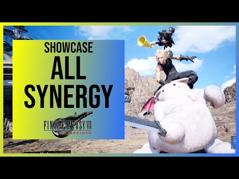 FF7 Rebirth: All Synergy Attacks Showcase (4K)