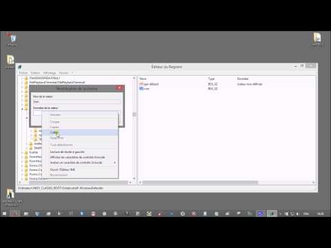 comment ouvrir l'editeur de registre windows 7