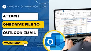 How to Attach Onedrive File to Outlook Email | How to Email a Document from Onedrive In Outlook