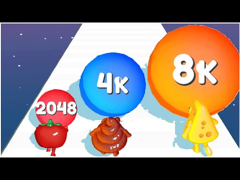 Jelly Man 2048 - Gameplay Walkthrough - Reach 128k