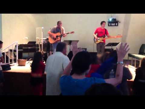 A short praise and worship clip