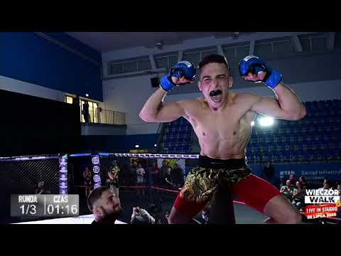 Wieczór Walk 6: Kacper Wróbel vs Eryk Walecki - cała walka