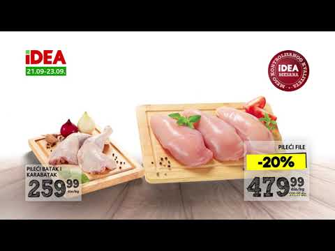 IDEA | Vikend akcija 21.09 - 23.09.2018.