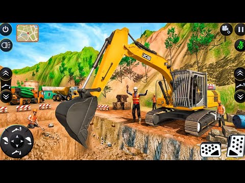 New City Road Construction Simulator Game - JCB Construction Game 2025 - Android Gameplay
