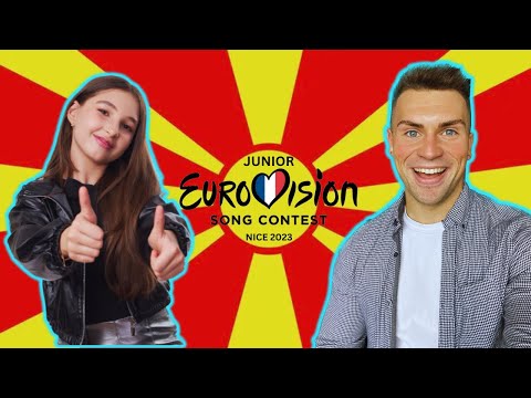 LET’S REACT TO NORTH MACEDONIA’S ENTRY FOR JESC 2023 | TAMARA GRUJESKA - KAZI MI, KAZI MI KOJ